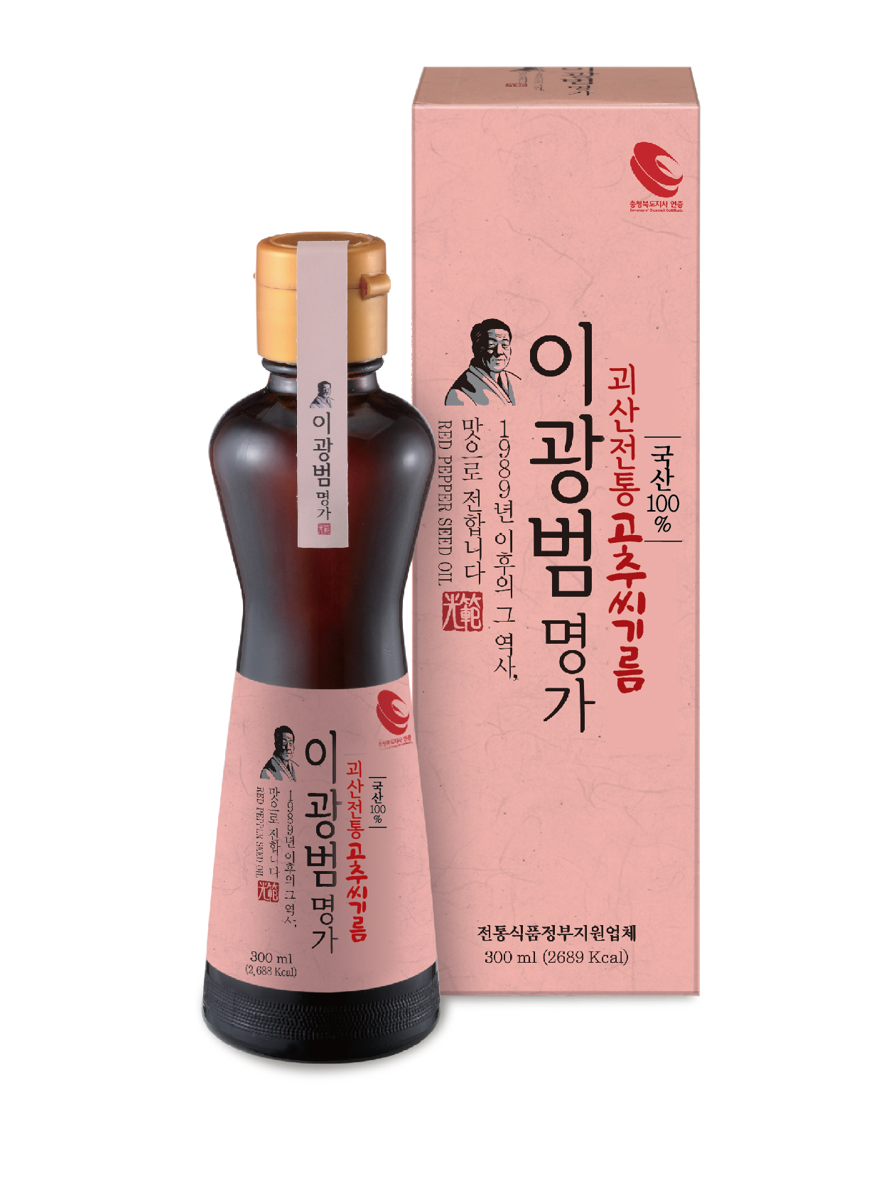 태성식품 이광범명가 고추씨기름 160ml / 300ml